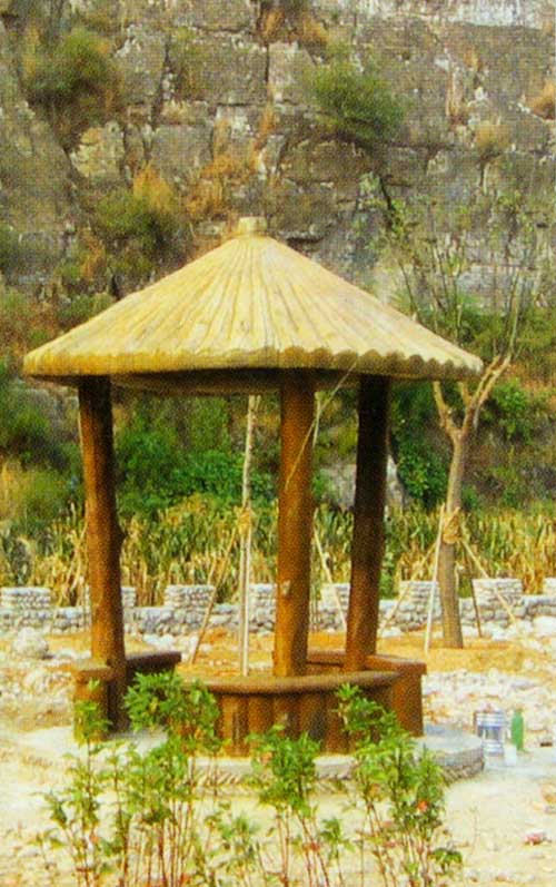 成都仿木涼亭 成都仿木涼亭