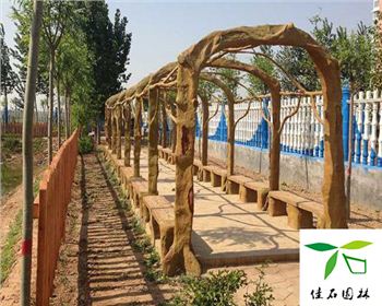 安裝設(shè)計(jì)成都仿木花架需要注意那幾點(diǎn)？