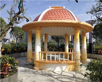 雙流海濱城亭子工程