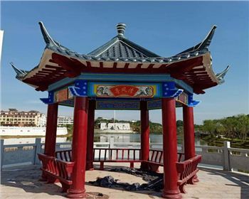 戶外室外庭院別墅實木仿古涼亭有哪些材質(zhì)？